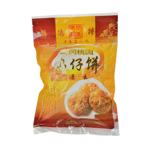马冈桃园鸡仔饼广东韧脆咸香顺德特产零食正宗广州老字号手工老式