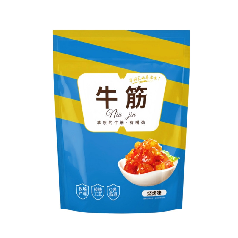 内蒙古特产水晶牛筋香辣零食
