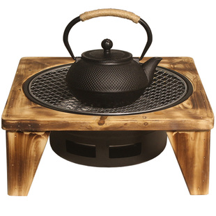 围炉煮茶轻便碳炉烧烤炉家用户外室内阳台庭院烤火炉套装2025新款