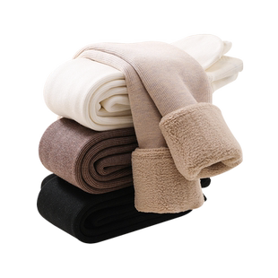 宝宝打底裤加绒加厚冬季一体外穿女童九分保暖棉裤秋冬款儿童长裤