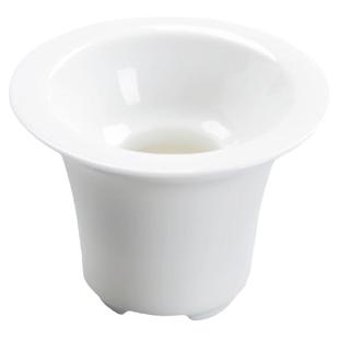 德化羊脂玉白瓷过滤网器陶瓷细密茶漏茶滤茶隔功夫泡茶具茶道配件