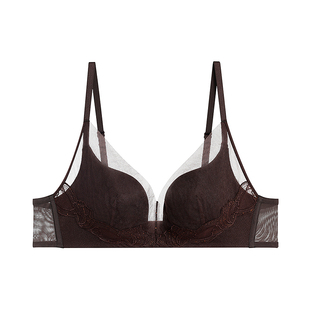 爱慕星海系列2025年内衣女无钢圈中厚杯小胸聚拢文胸AM17A941