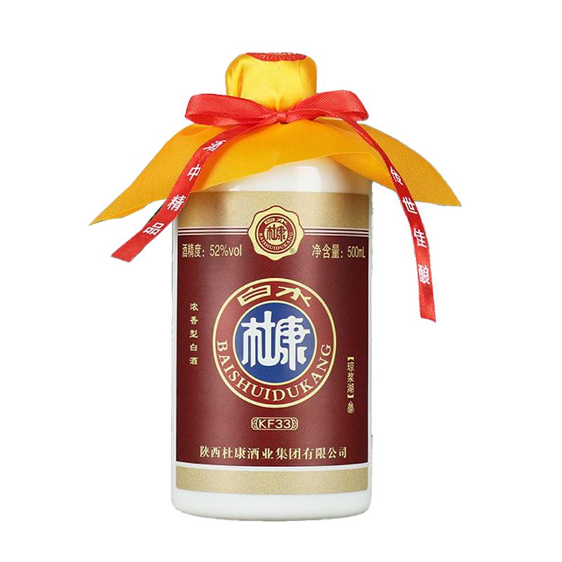 白水杜康52度浓香型整箱六瓶纯粮