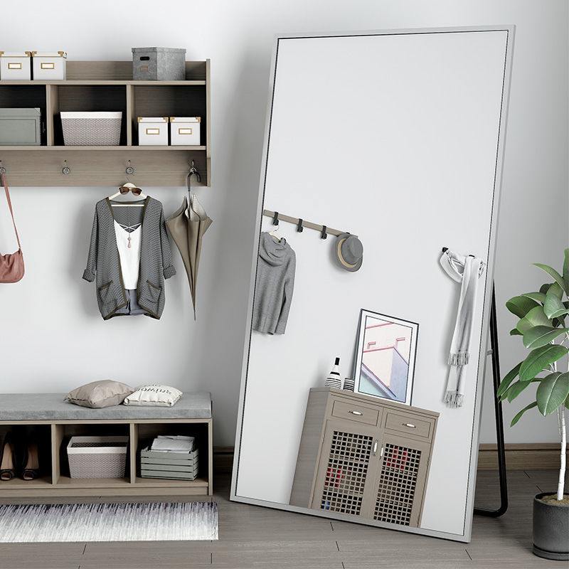 立体大镜子全身镜落地挂卧室墙特价家用镜服装店镜试衣穿衣镜少女