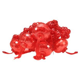 2026新年气氛灯彩灯闪灯太阳能红灯笼串灯春节挂饰福字灯过年装饰