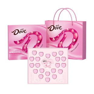 【详情领券】德芙心语心形巧克力精致礼盒送女友送家人礼物喜糖