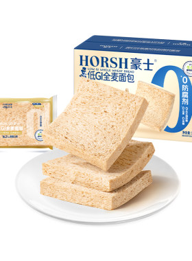 豪士低GI全麦吐司面包早餐零食品