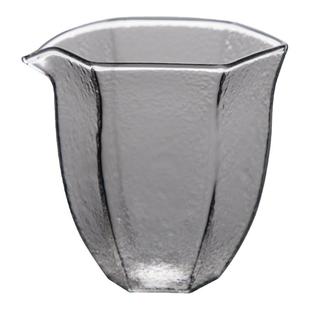 茶具公道杯玻璃茶海家用分茶器月牙高端高硼硅加厚高颜值单个耐热