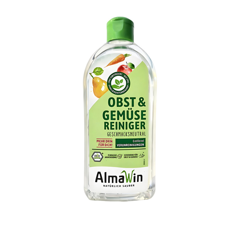 Almawin德国进口超浓缩洗水果清洗剂果蔬净儿童孕妇可去农残除菌