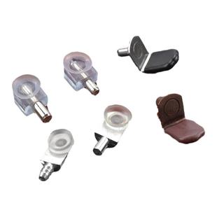 玻璃拖五金层板托支撑隔层支架架钉隔板酒柜活动橱柜件固定配件