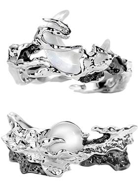 顽酷日记小众设计情侣戒指