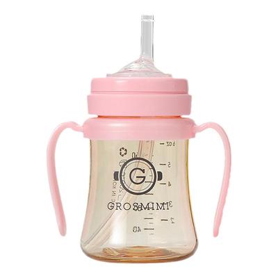 格罗咪咪韩国进口ppsu耐摔吸管杯