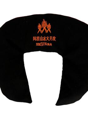 粗盐热敷肩颈腰部微波炉海盐艾草
