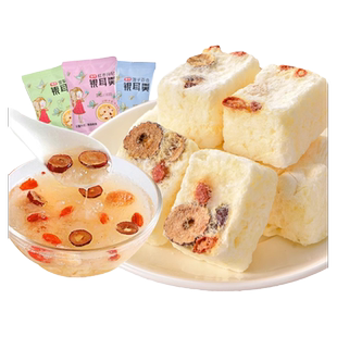 冻干燕窝饮银耳羹速冲泡即食品免煮红枣桂圆枸杞百合白木耳汤早餐