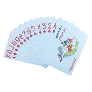 掼蛋专用塑料扑克牌防水防折大字朴克纸牌桥牌梭哈斗地主花切扑克