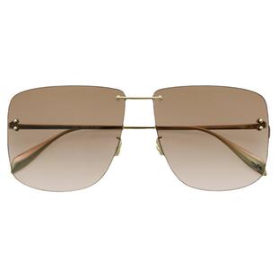 Alexander Mcqueen麦昆墨镜男防紫外线强光男士开车太阳镜AM0343S