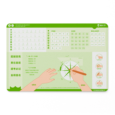 猫太子学生防勾腕正握姿护眼桌垫