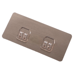 免打孔置物架强力贴浴室脸盆架背胶贴厨房筷子笼粘钩卡扣贴粘贴片