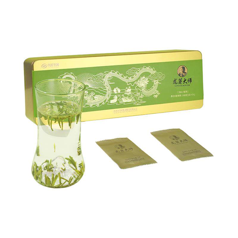 龙芽大师知心绿茶礼盒装108g