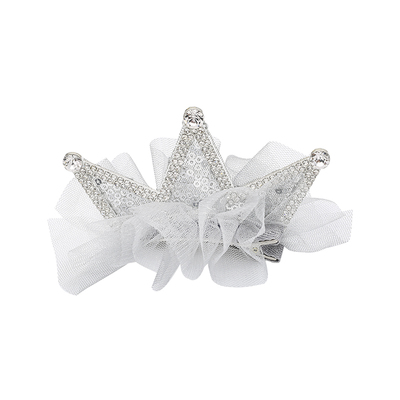 皇冠通用甜美女童超仙发夹立体