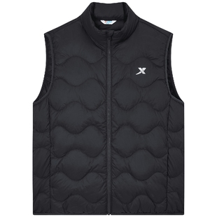 特步儿童羽绒服马甲男童童装2026年秋冬新款大童保暖外套马夹冬装