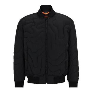 【飞行员夹克】BOSS博斯 男士数字生成绗缝宽松版型飞行员夹克