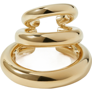 【新年礼物】JENNIFER FISHER女士镀金时尚简约款耳骨夹（单只）