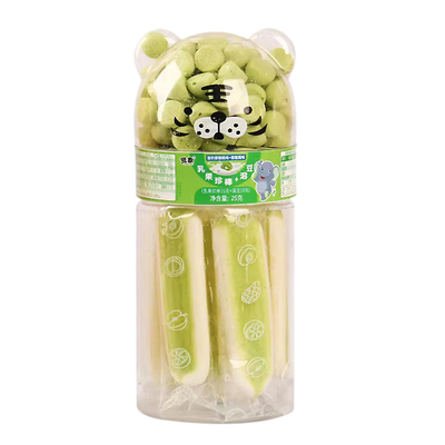 溶豆+水果奶乳溶棒双拼组合2罐装