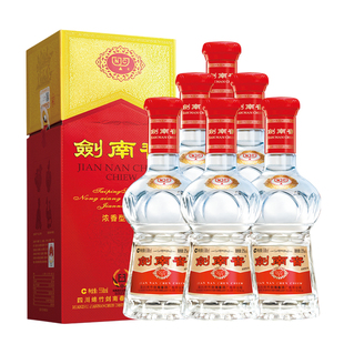 【88消费券】水晶剑南春52度558mL*6瓶 整箱装 浓香型白酒