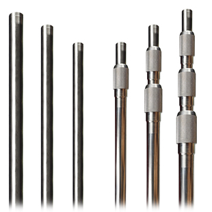 2 3 4 5米鲟鱼竿不锈钢伸缩抄网杆加粗厚超硬实心抄网头大物捞网