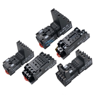 施耐德电磁继电器8脚基座底座子M4C  RXZE1M2C小型2S114M中间14脚