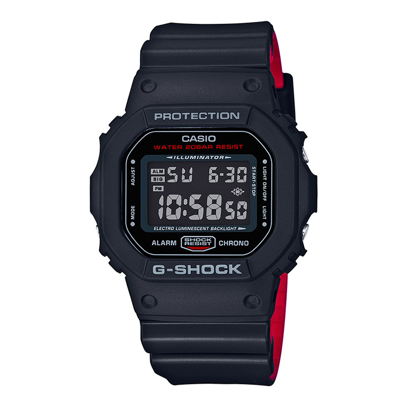 卡西欧G-SHOCK基础方块运动手表