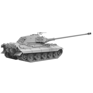 恒辉模型 鹰翔 3020 1/72 虎王 保时捷炮塔 坦克拼装模型