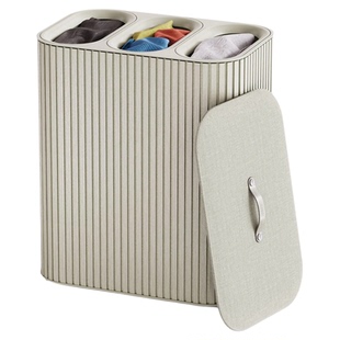 JosephJoseph新品脏衣篮分格洗衣篮大容量脏衣桶脏衣服收纳筐家用