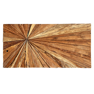 东南亚侘寂风实木挂画挂饰木板木纹木雕装饰画旧木客厅墙面装饰品