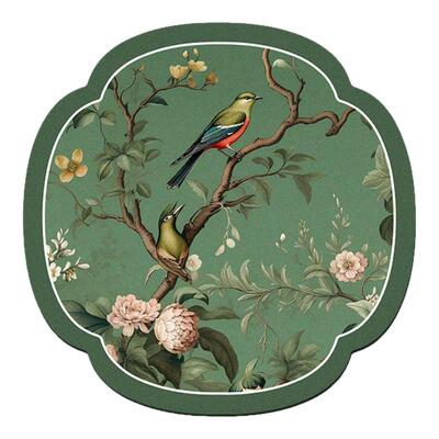 新中式办公室茶垫家用餐桌垫吸水防烫防滑厨房沥水垫客厅垫子