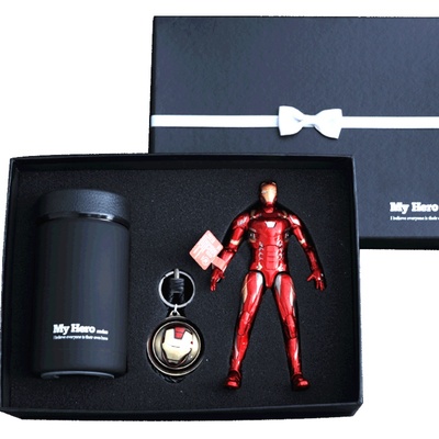 闺蜜男孩儿童钢铁侠情人节礼物