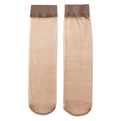 5双装 SK2906夏季超薄钢丝面膜短袜女脚尖透明加固耐穿短筒女袜子