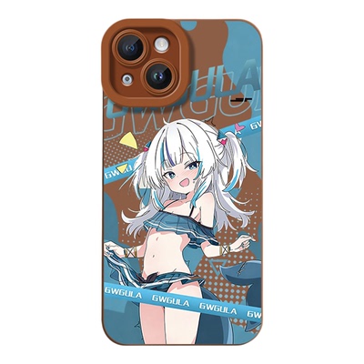 华为MATE80动漫iphone17适用苹果14软OPPOK12小众16PLUS瞳眼13ProMax手机壳OPPORENO15PRO二次元疑问噶鸣古拉