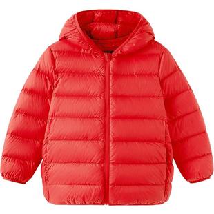 森马儿童轻薄排骨羽绒服秋冬宝宝上衣三防保暖外套男女童校服内胆