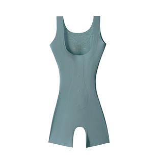 猫人连体塑身衣秋冬季开档提臀收腹束腰塑形美体产术后紧身瘦身衣