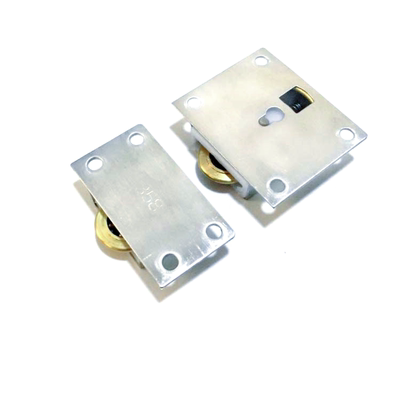 不锈钢358移门轮衣柜门窗户滑轮橱柜门轮静音趟门轮推拉门上下轮