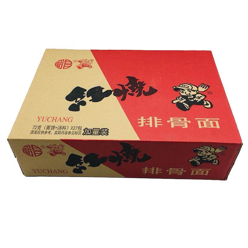 裕昌红烧排骨面双胞胎方便面