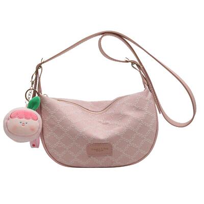 娜达丽亚饺子包斜挎时尚质感女包