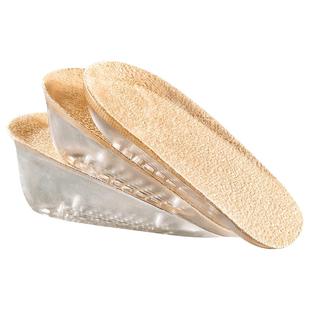 增高鞋垫女不累脚隐形内增高垫女士小个子神器硅胶半码后跟半垫