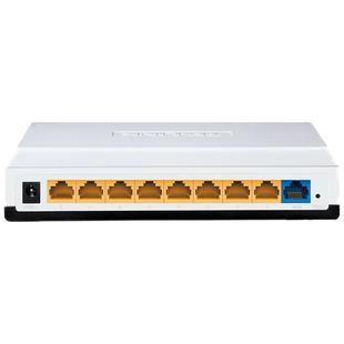 普联TP-LINK百兆8口路由器交换机一体家用多功能有线宽带弱电箱网络八孔千兆wifi光纤端口企业办公TL-R860+