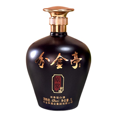 分金亭-封坛原浆（十年）自然降度 60°浓香型白酒1L/坛 送礼收藏
