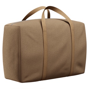 帆布收纳袋搬家打包结实耐磨大容量打工旅行装被子手提双肩行李包