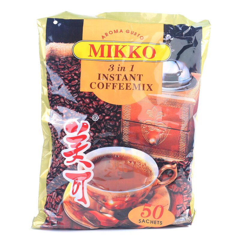 缅甸进口冲调饮品美可咖啡mikko三合一速溶大美可咖啡粉1000g/袋