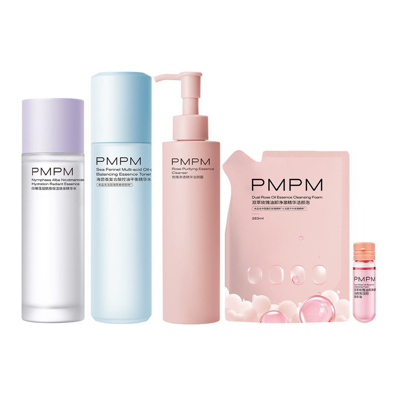 【任选2件】PMPM化妆水乳洁颜蜜合集
